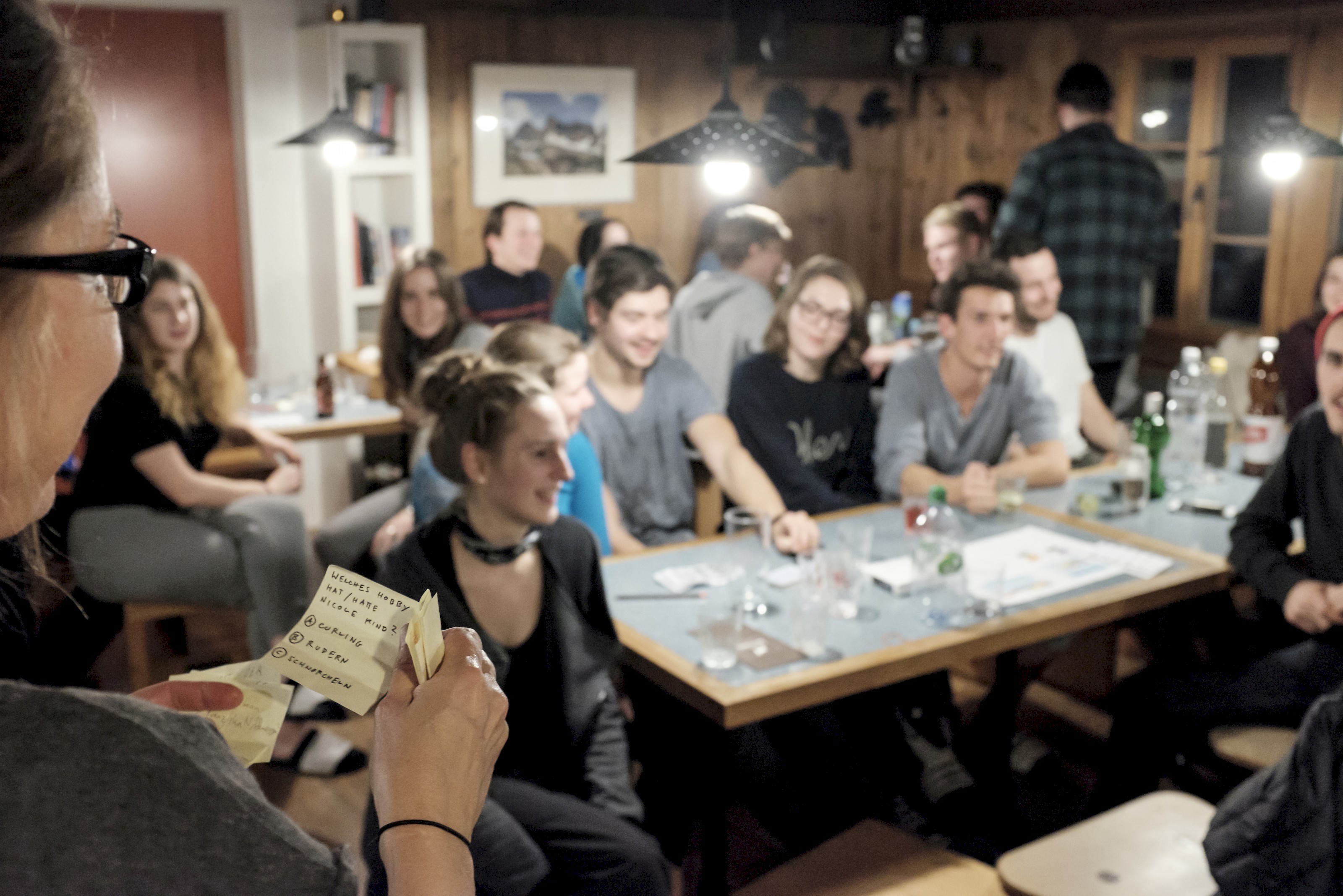 Michael Kennedy, Leglerhütte am 13. Januar 2016, Spielabend, ©VID/ZHDK 2016