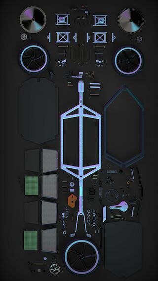 The Behemoth e- cargo bike is outfitted with the best components on the market. With custom 7000Wh battery packs, the newest Bosch cargo line motor, servo steering and a unique tilting mechanism. Width: 70cm Frame length: 2.35 meters Hight: 1.1 meters Front wheels: 20 inch Rear wheel: 27.5 inch Wheel width 2.4 inches