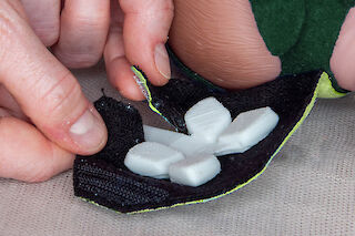 Layer B - 2. Sensor fixieren